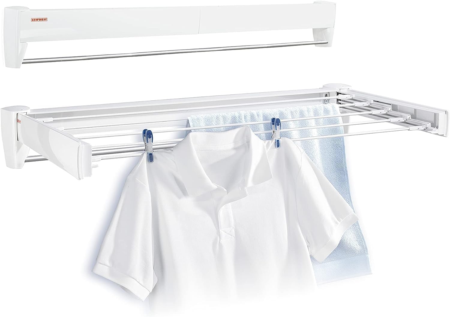 Space-Saving Retractable Clothesline