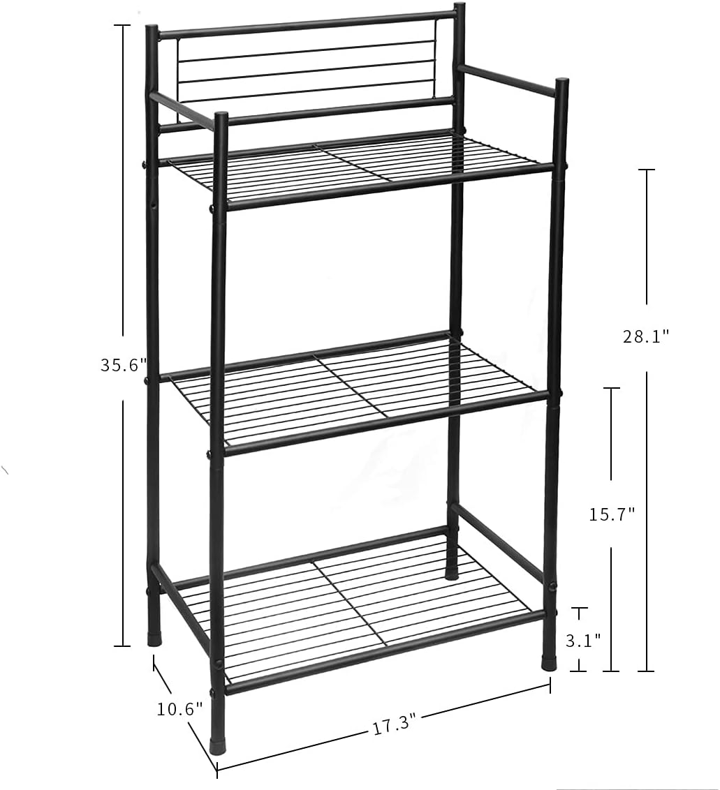 Sturdy Multi-Purpose Storage Unit Organizer for Kitchen Bathroom