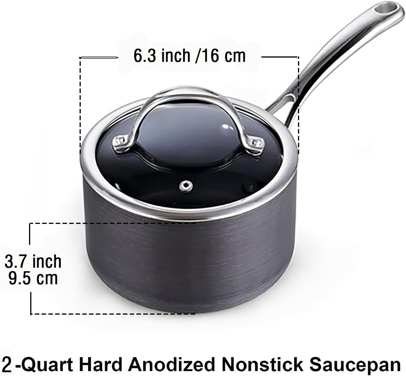 Quickly Secure a 2-Quart Pro Cooking Pan