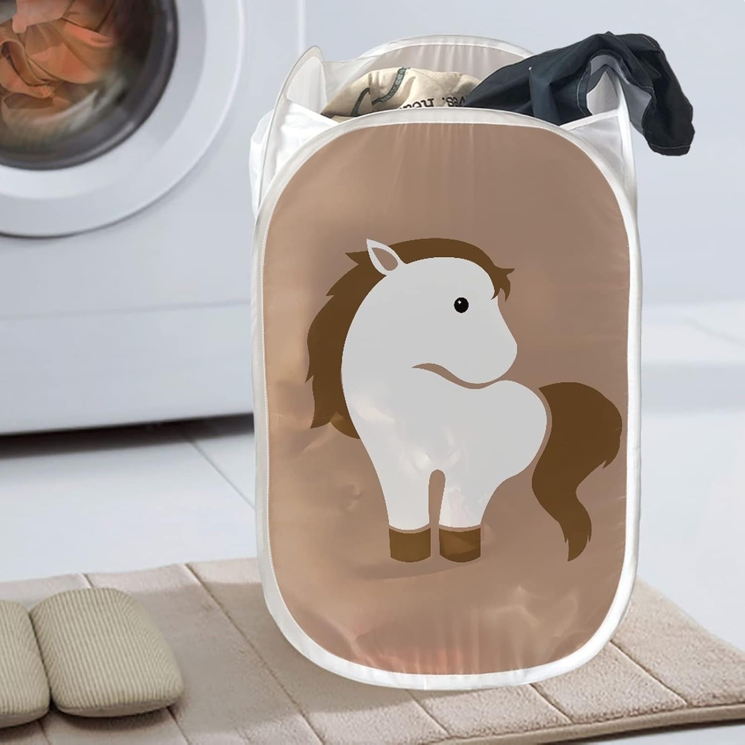 Perfect for Storage - Folding Laundry Hamper for Home and Travel