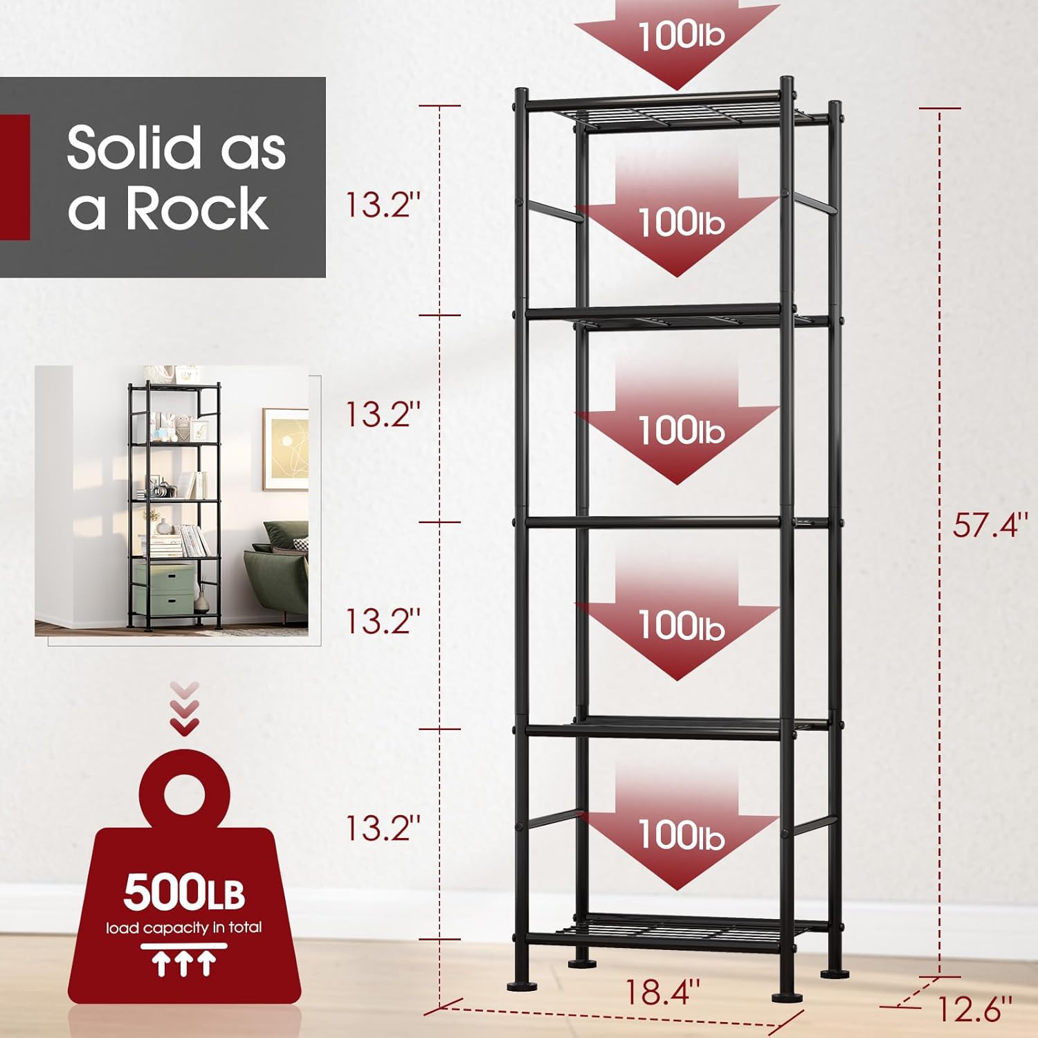 Premium Heavy Duty Storage Shelf