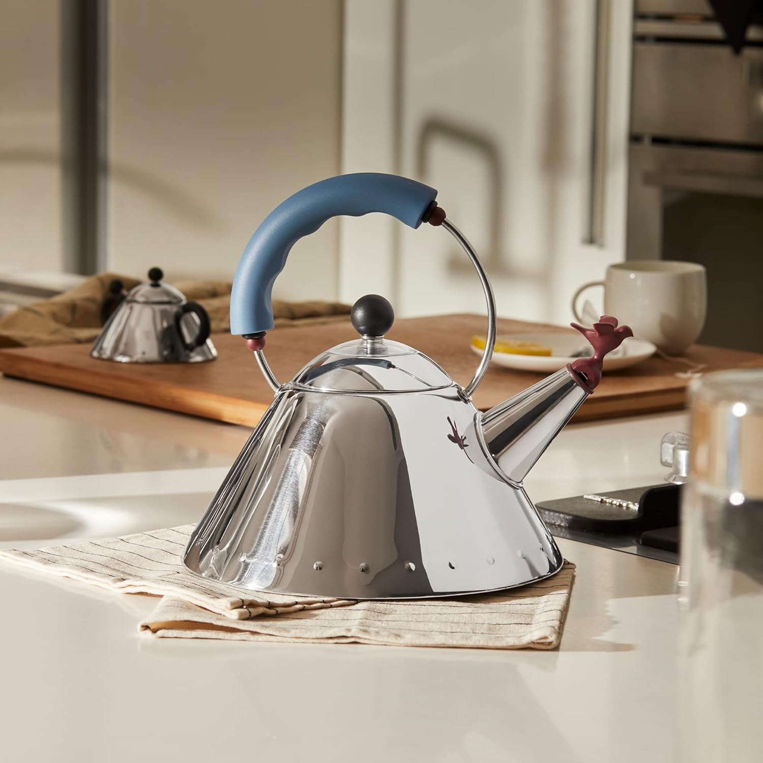 Alessi Blue Kettle
