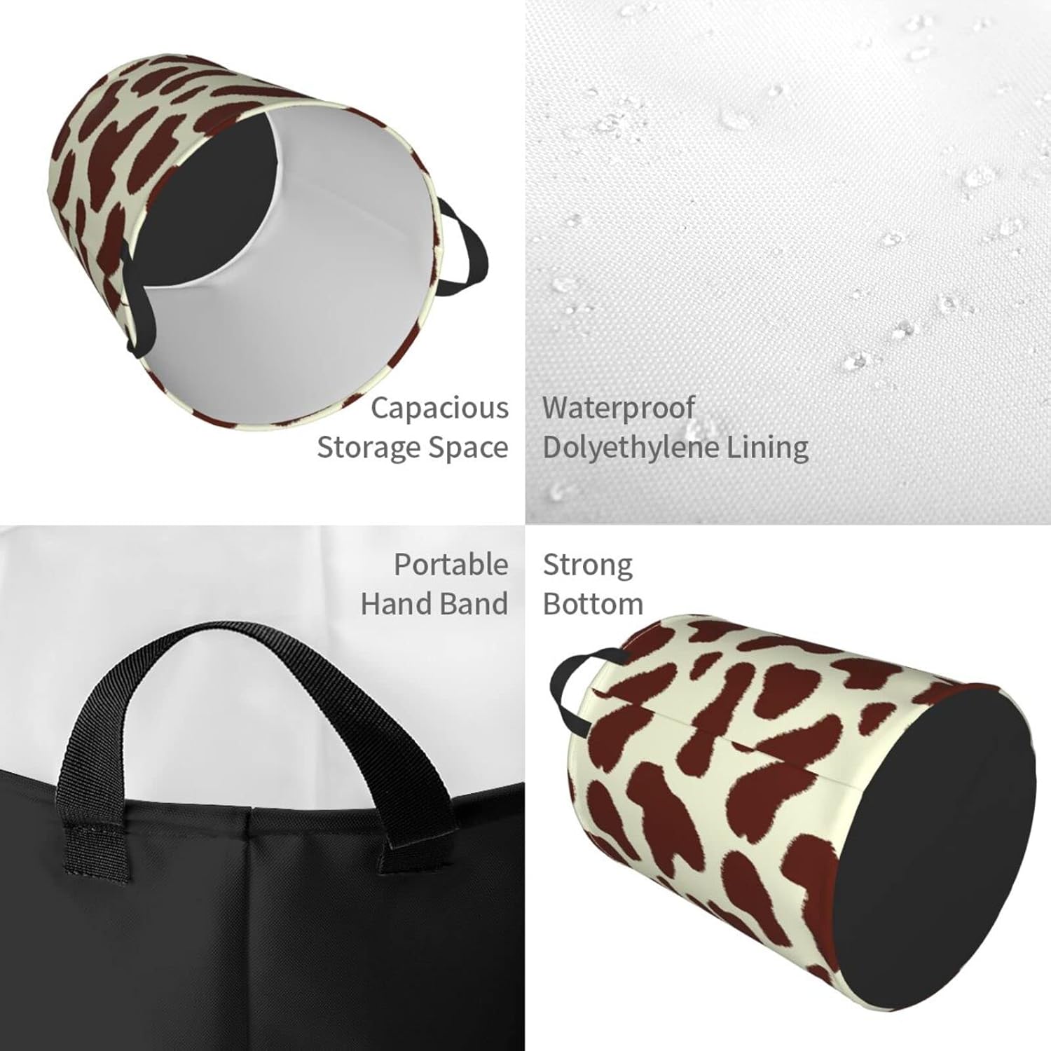 Affordable Space Saving Laundry Hamper for Collision-Free Storage