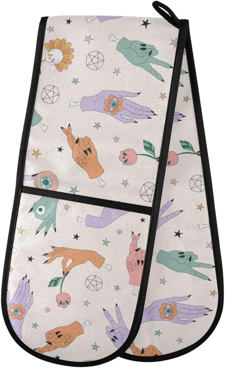 Halloween Spooky Oven Mitts for Chefs