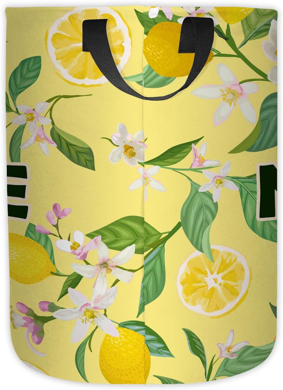 Custom Lemon Laundry Hamper