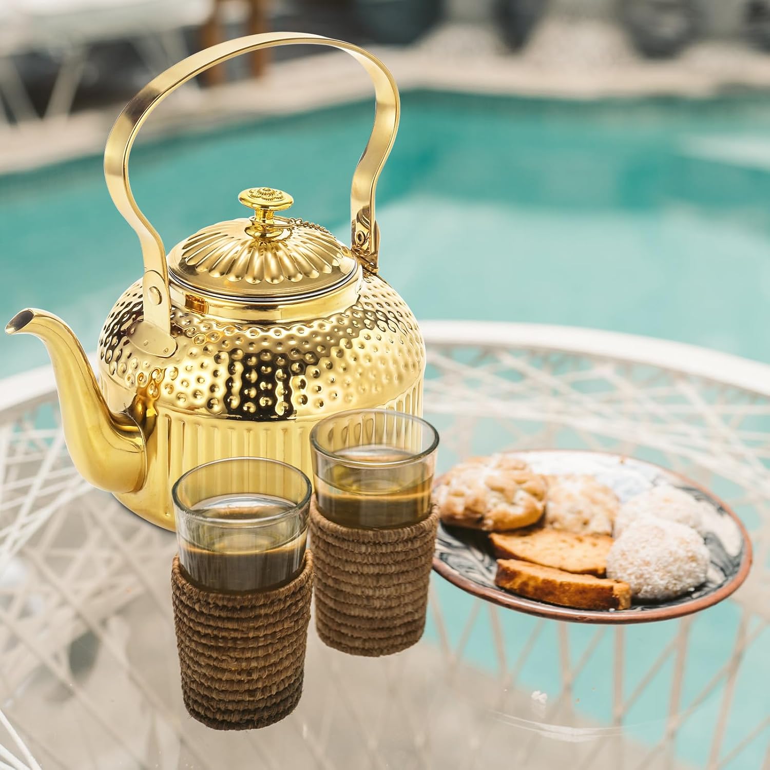 ZENFUN 14L Stainless Steel Teapot with Infuser