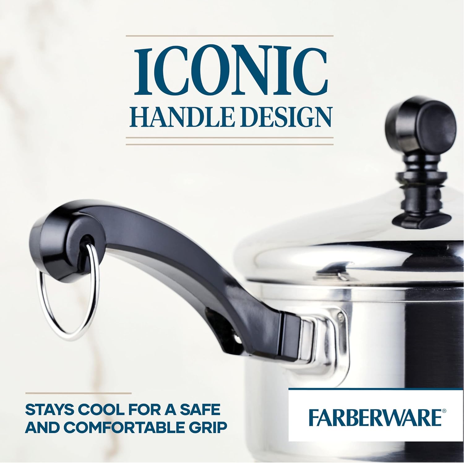 Farberware Classic Stainless Steel 1-Quart Straining Saucepan Silver
