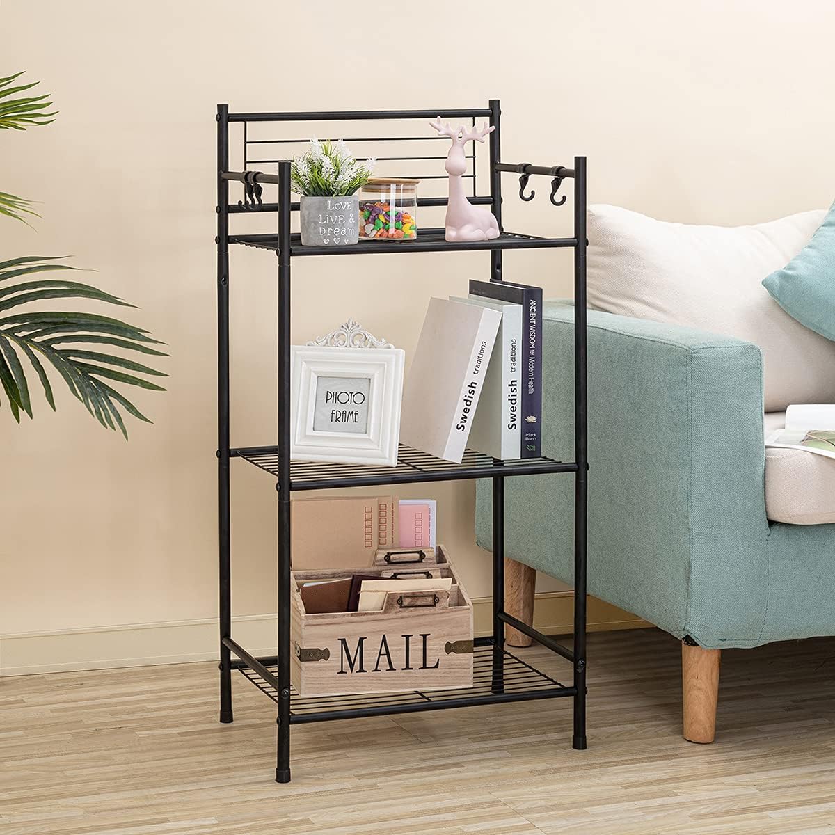 Sturdy Multi-Purpose Storage Unit Organizer for Kitchen Bathroom