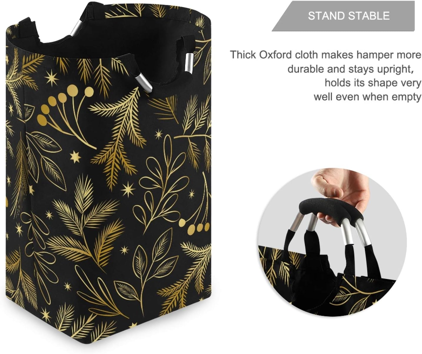 Susiyo Foldable Laundry Basket with Handles 1
