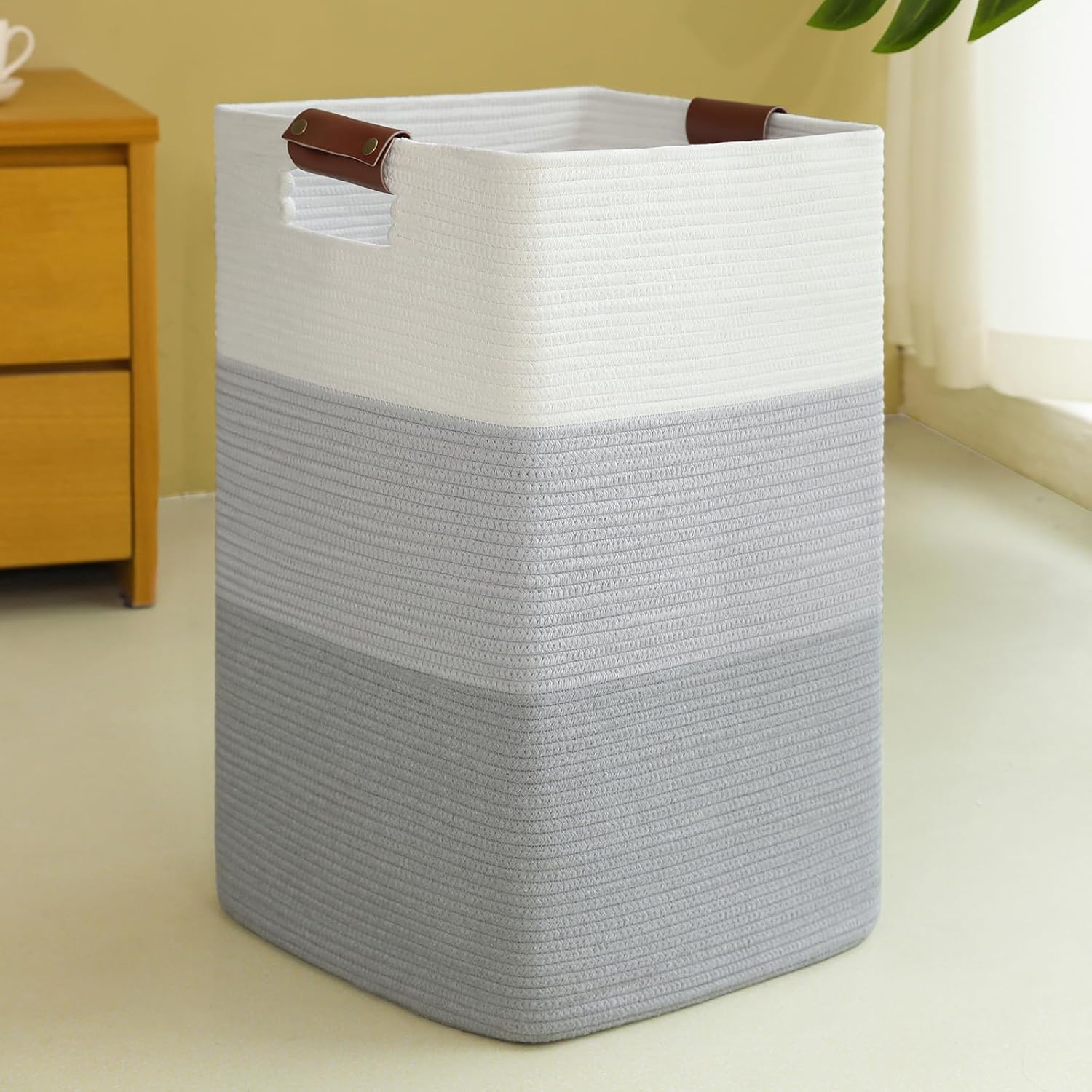Extra Large Laundry Hamper Gradient Grey