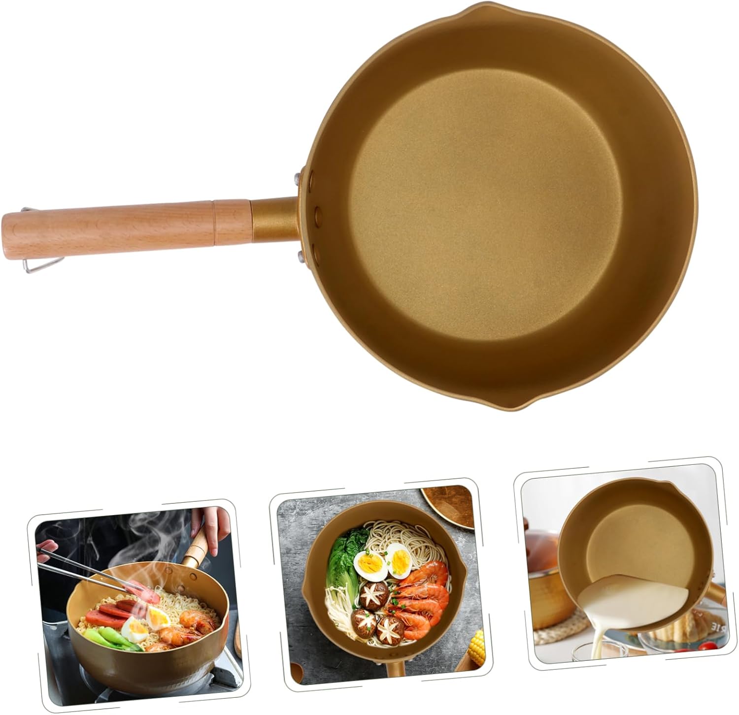 Garneck Small Pot Casserole Stove Top with Lid