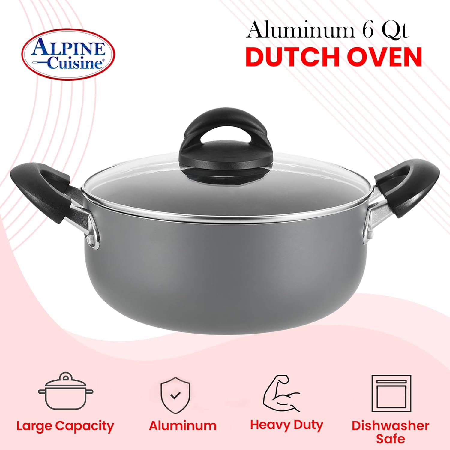 6 Qt Dutch Oven Bakelite