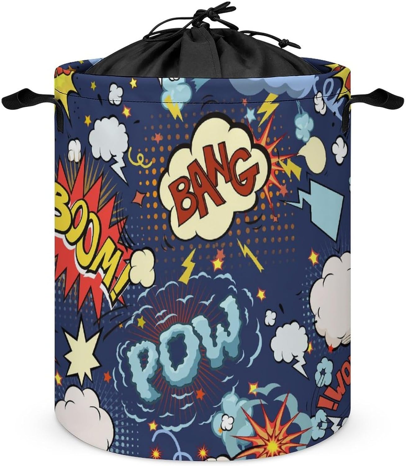 City Wars Superheroes Rise - Funny Foldable Laundry Basket