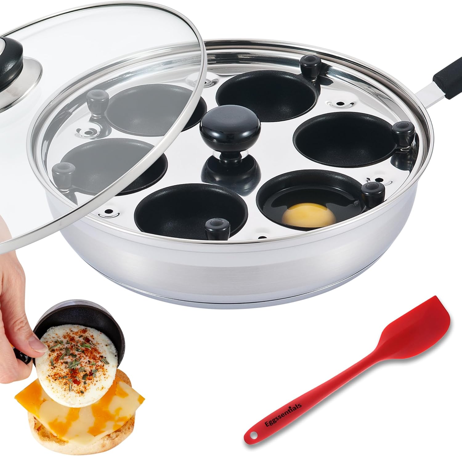Eggssentials Nonstick Poacher Pan