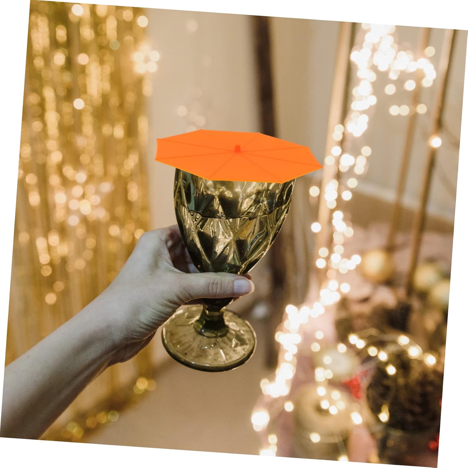 Alipis 5-Piece Silicone Mug Lids