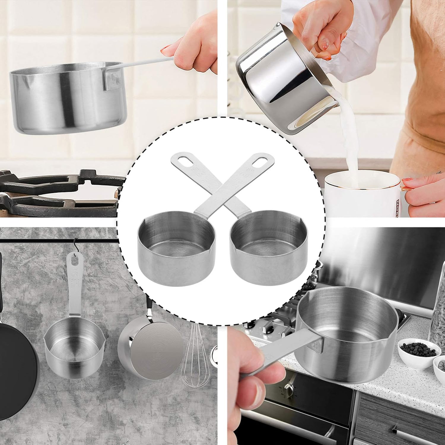 Tofficu Multifunctional Stainless Steel Saucepan