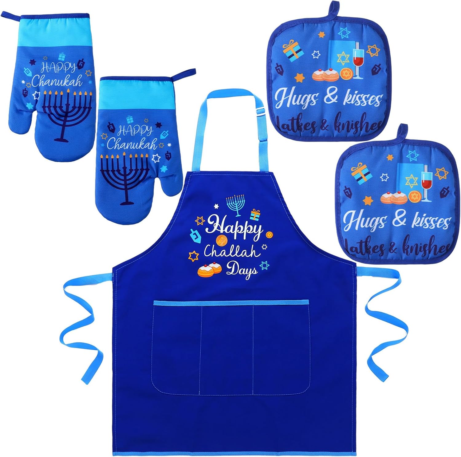 Hanukkah Kitchen Accessories Set for Women