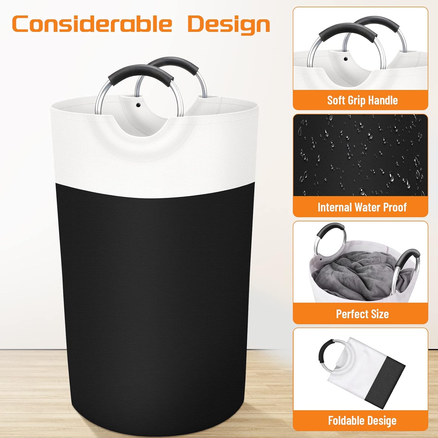 BlissTotes Multi-Functional Laundry Hamper for College Students and Families