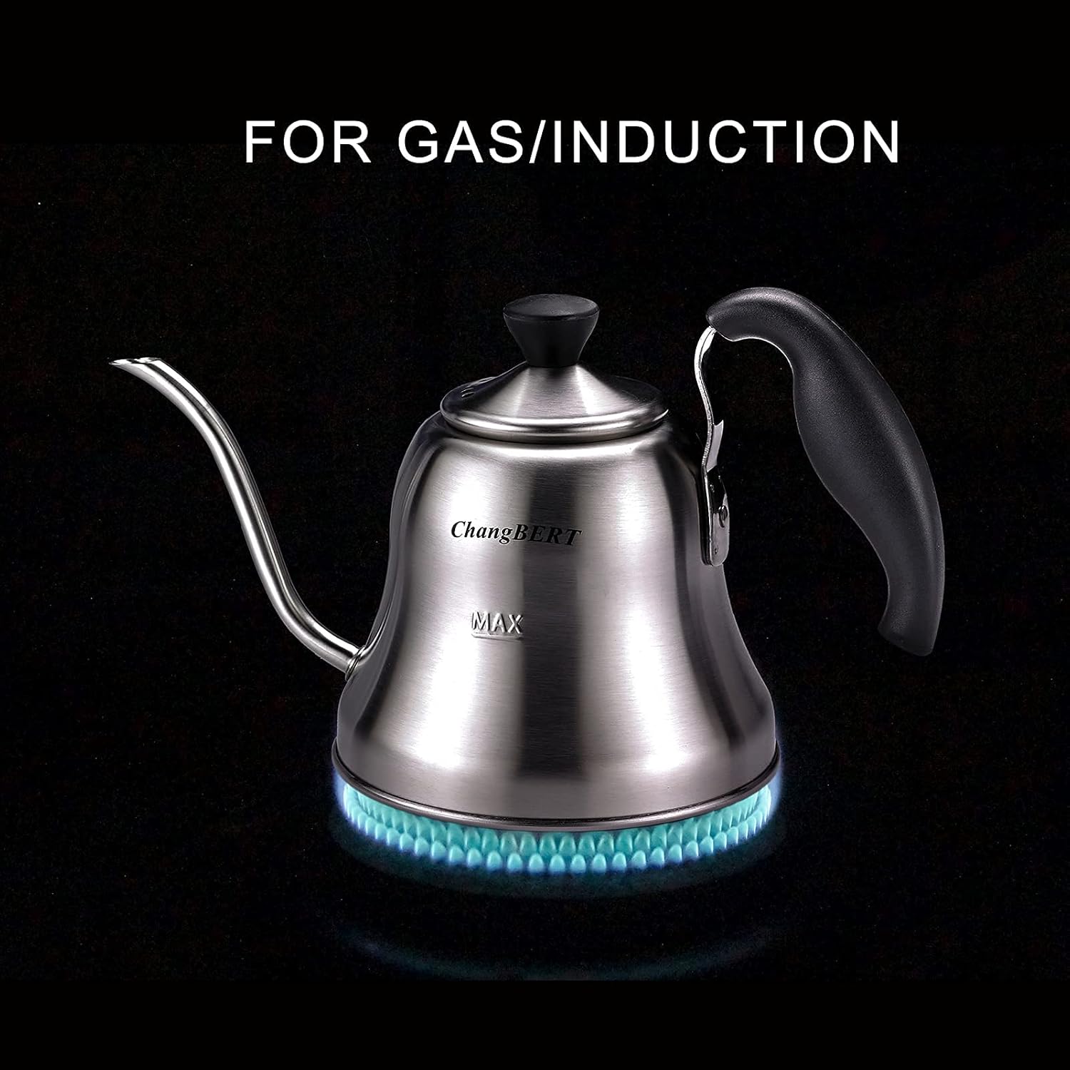Engineered for Excellence Durable Coffee Tea Kettle by CHANGBERT 1L 34oz