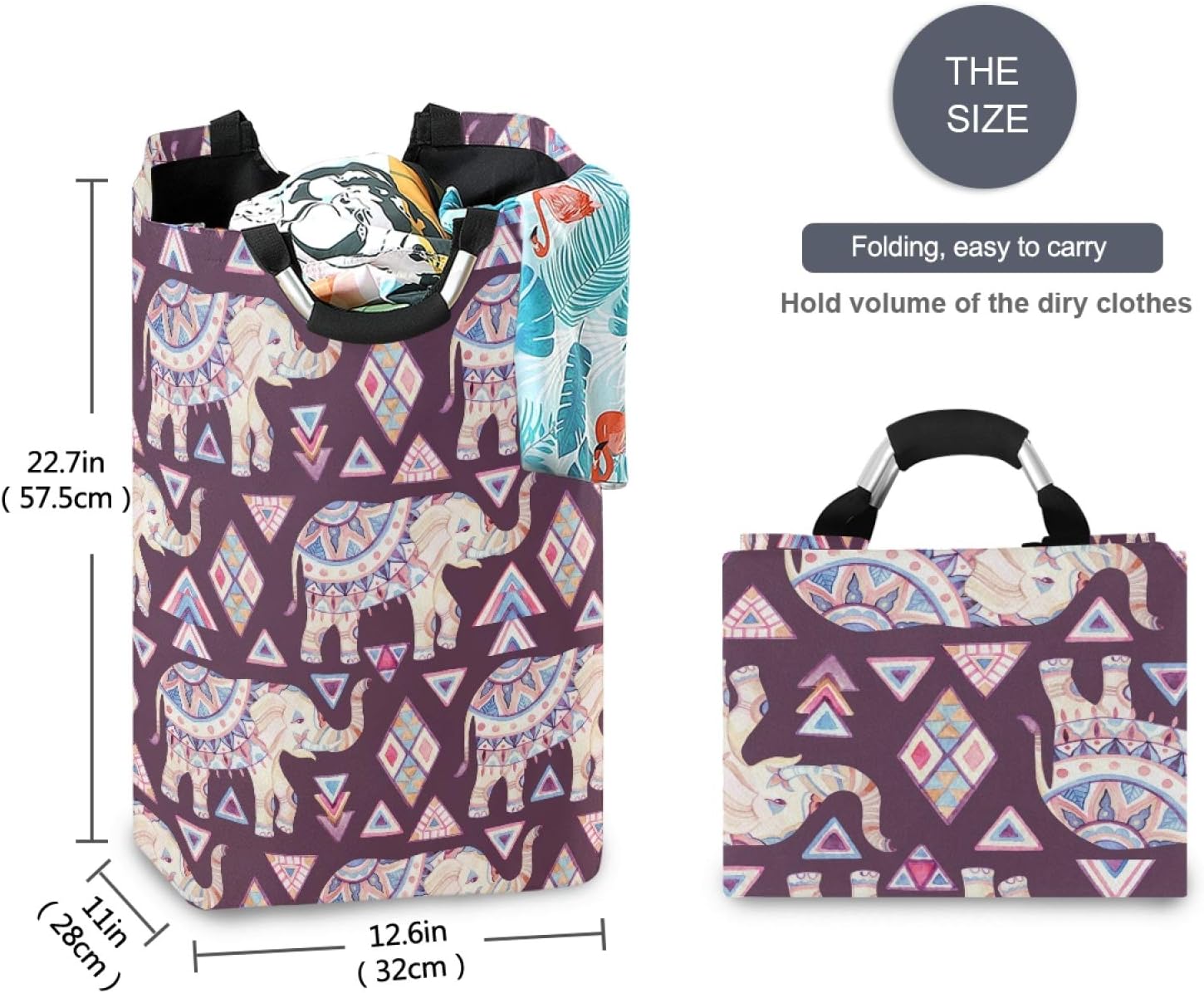 Durable Eco-Friendly Multi-Purpose Laundry Basket for Home