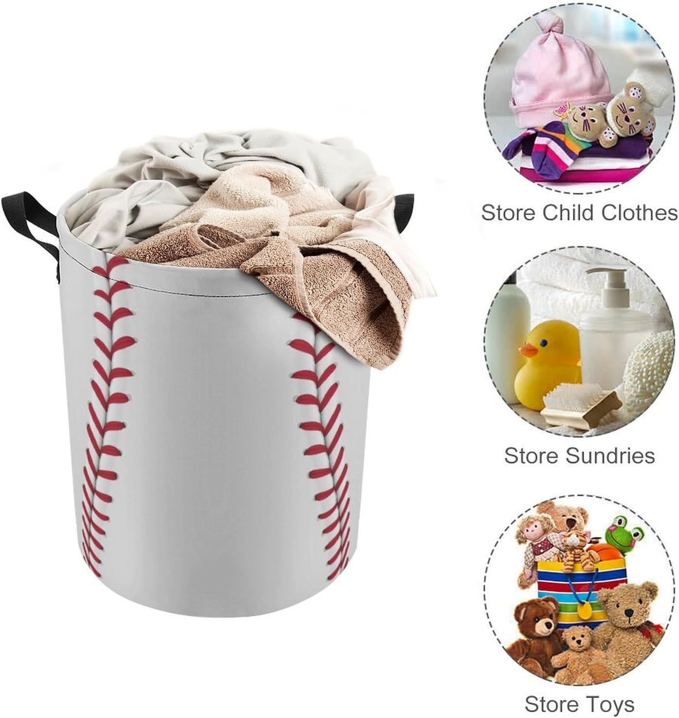 Kids Collapse-Worthy Laundry Basket