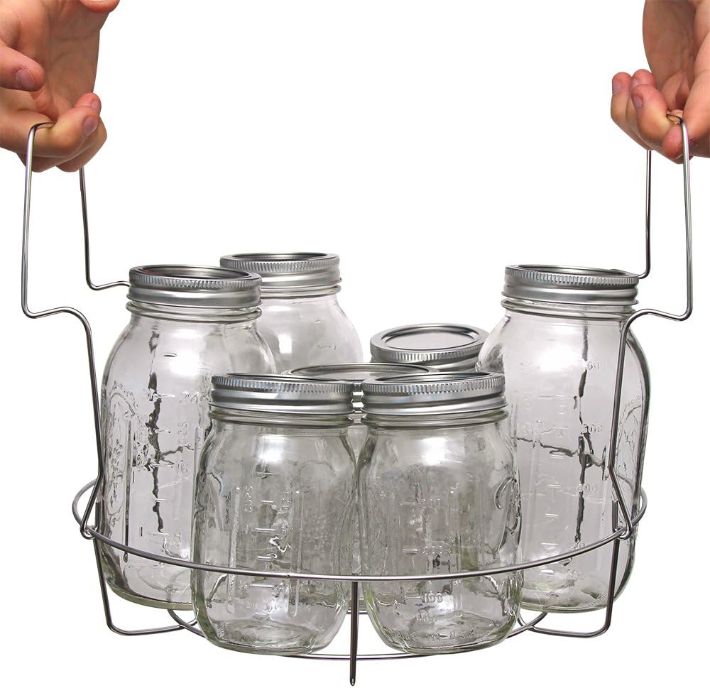 Stainless Steel Canning Rack with Jar Divider