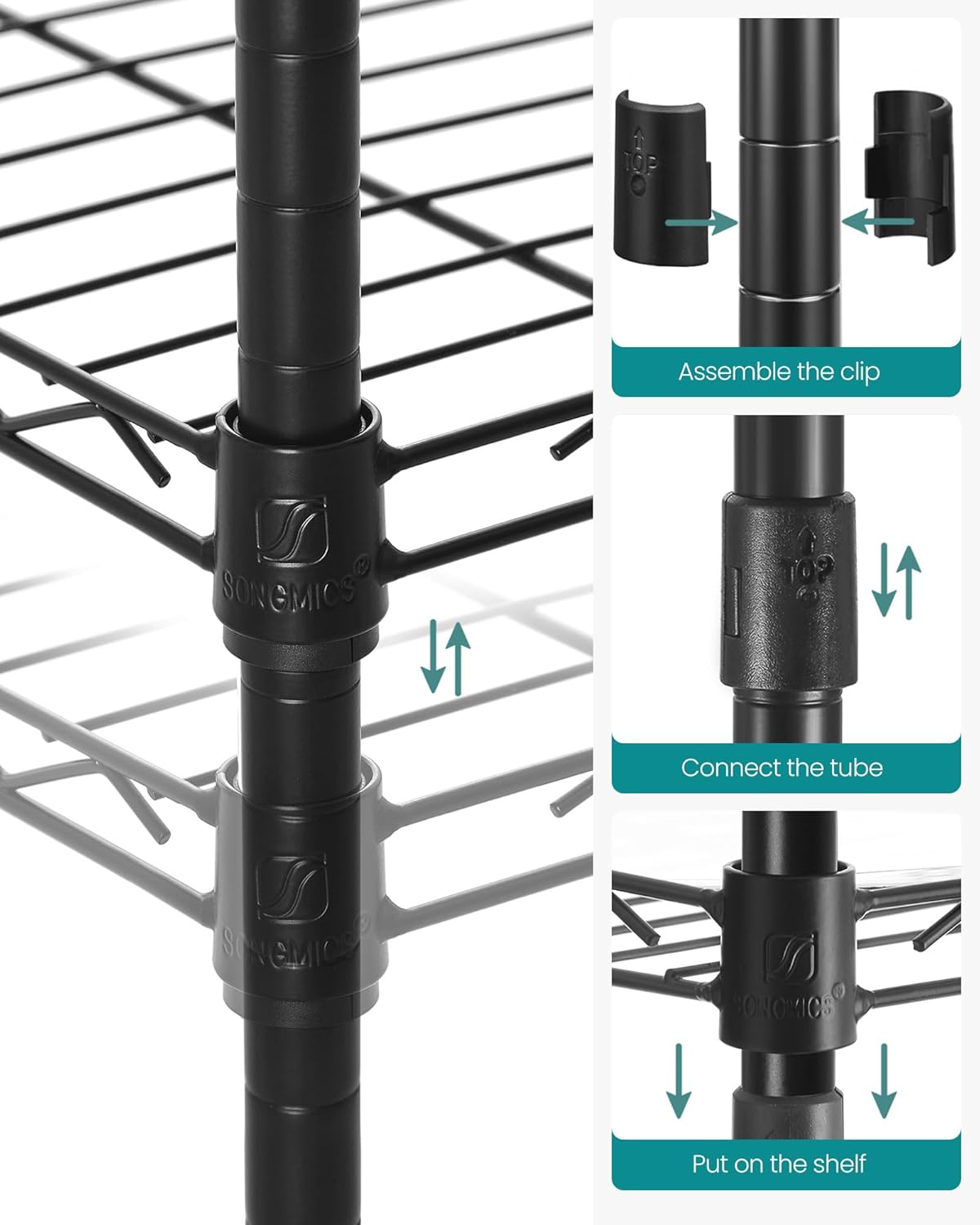 Space-Saving 3-Tier Bathroom Shelf for Small Spaces