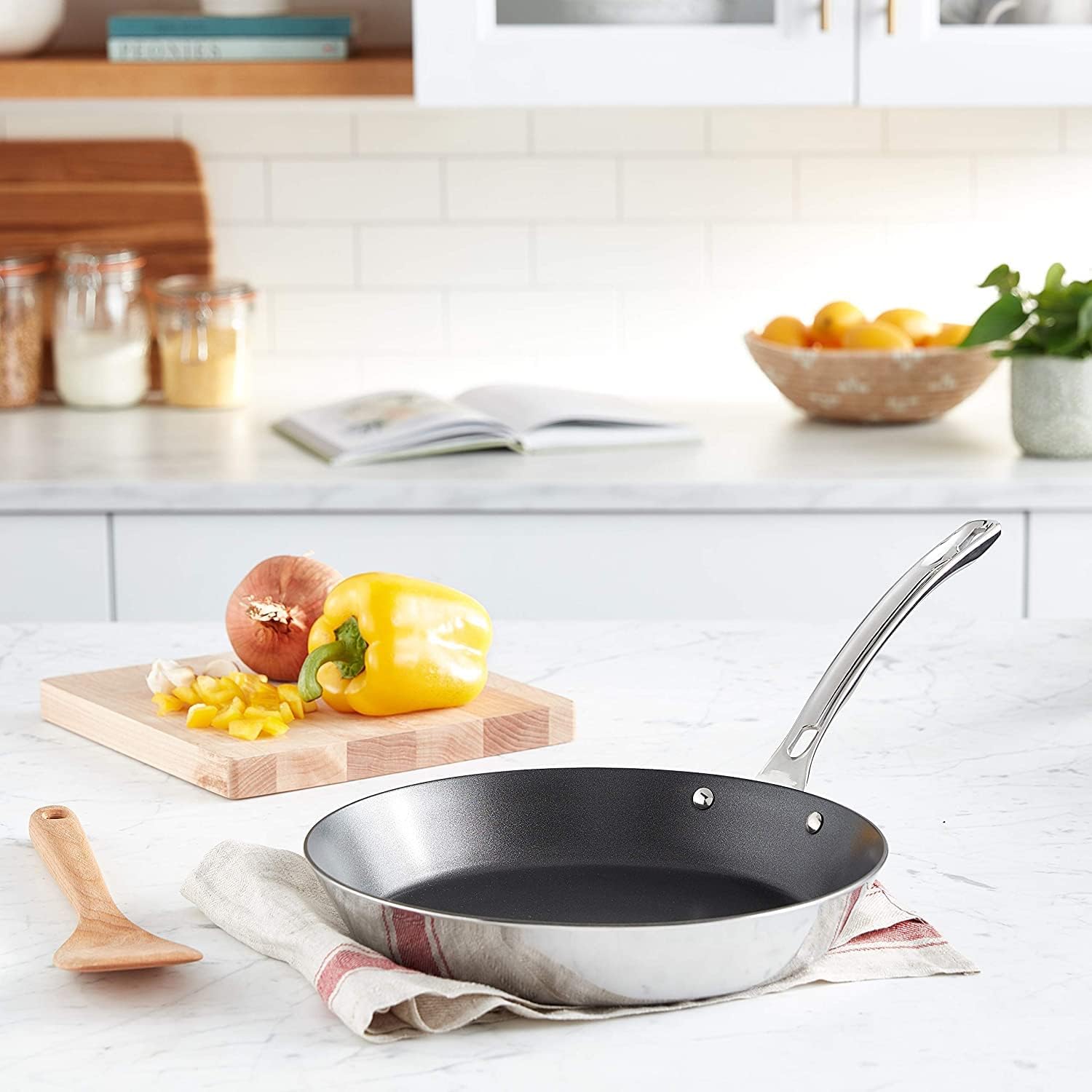 Viking 12-inch 3-Ply Non-Stick Stainless Steel Frying Pan