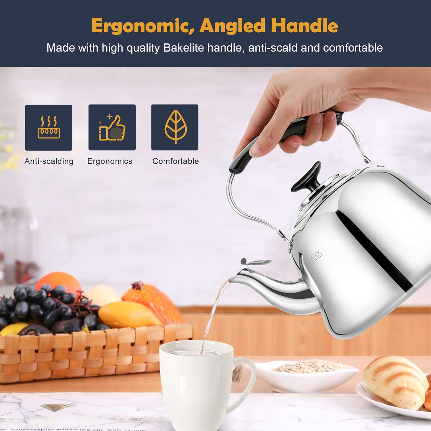 Stainless Steel Tea Kettle