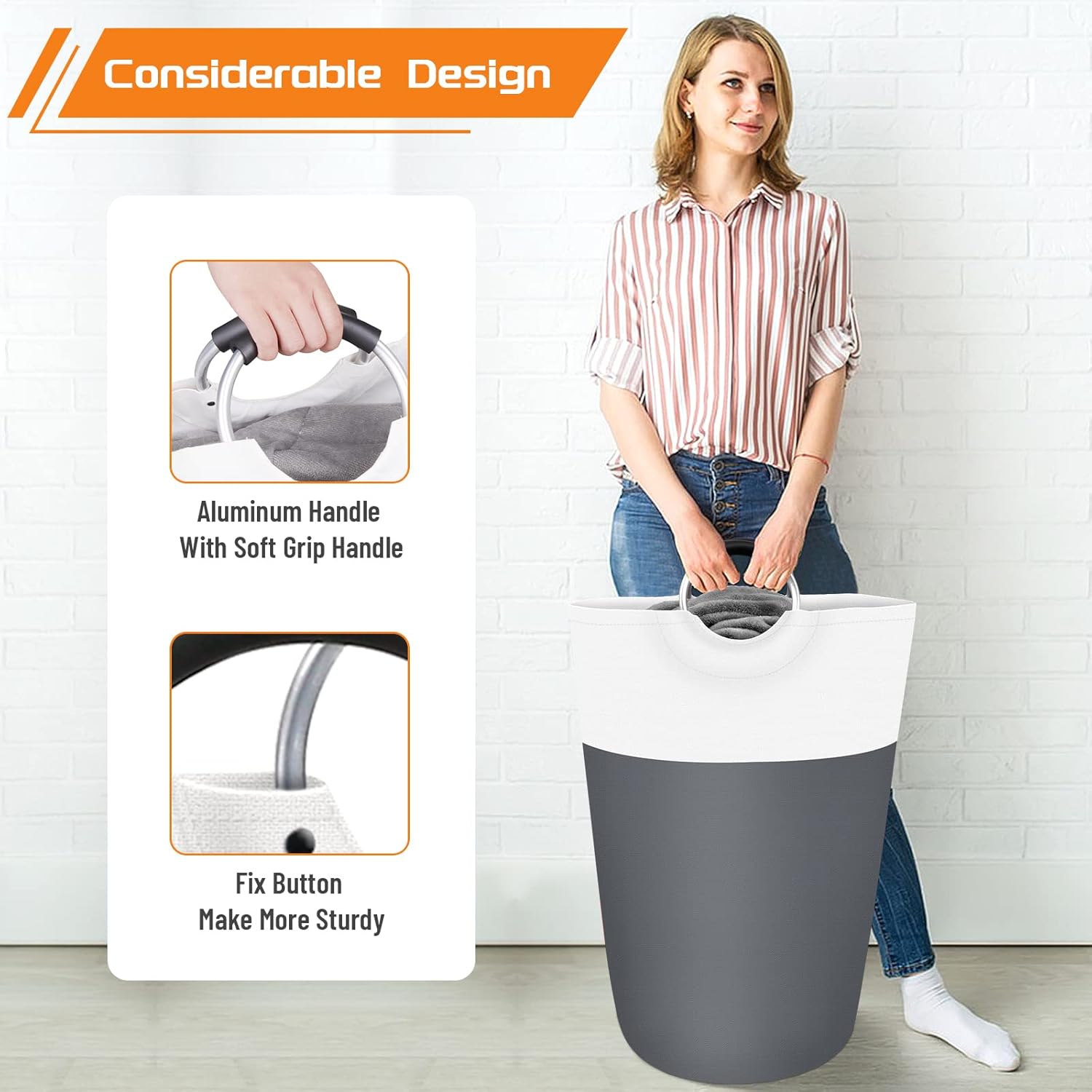 BlissTotes Laundry Basket