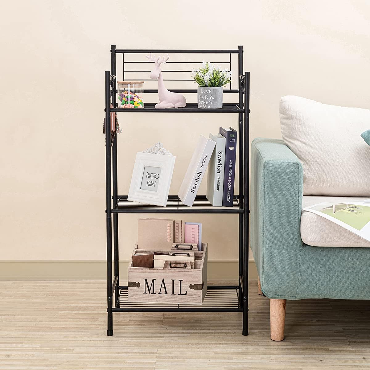 Sturdy Multi-Purpose Storage Unit Organizer for Kitchen Bathroom