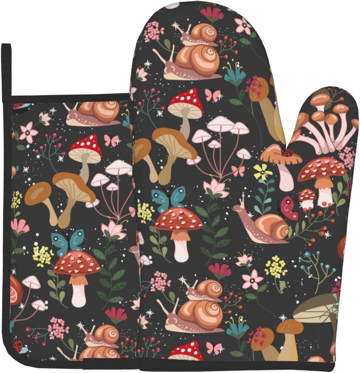 Aoojanu 2 Set Pot Holders Oven Mitts