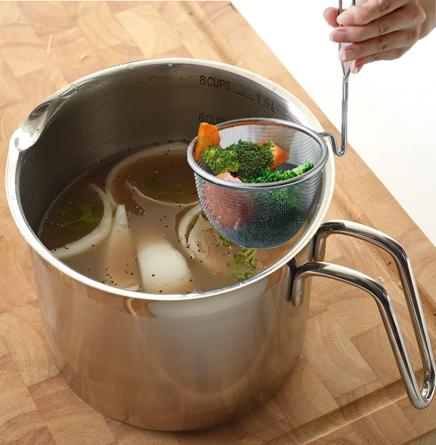 15QT Multipurpose Small Cookware with Glass Lid