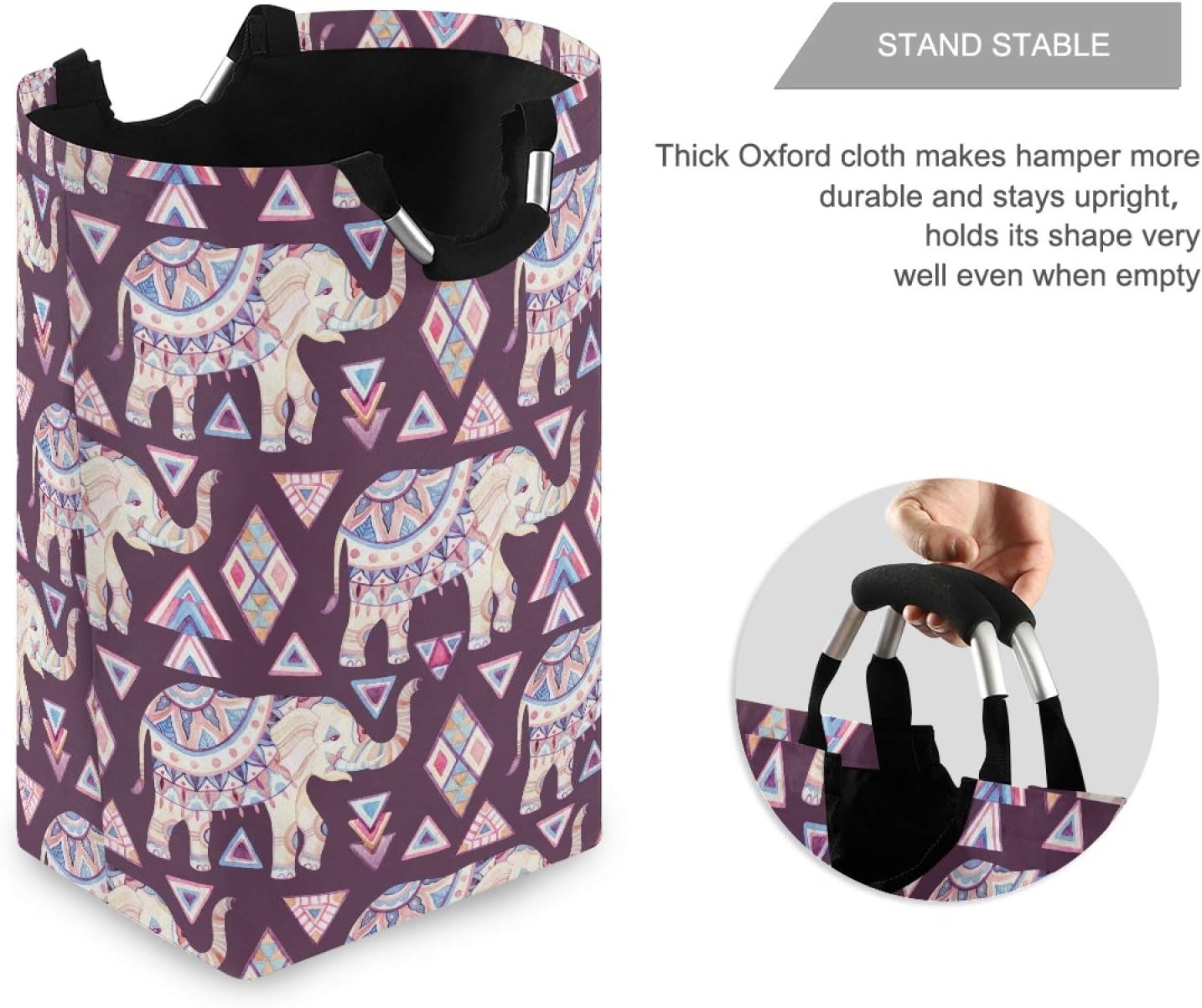 Durable Eco-Friendly Multi-Purpose Laundry Basket for Home