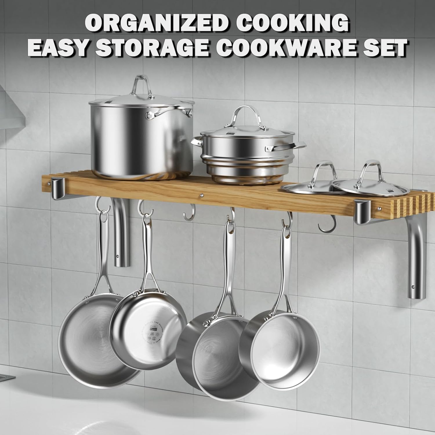 Elevate Your Cooking with Cooks Standard3 Quarts 1810 Stainless Steel Saucepan
