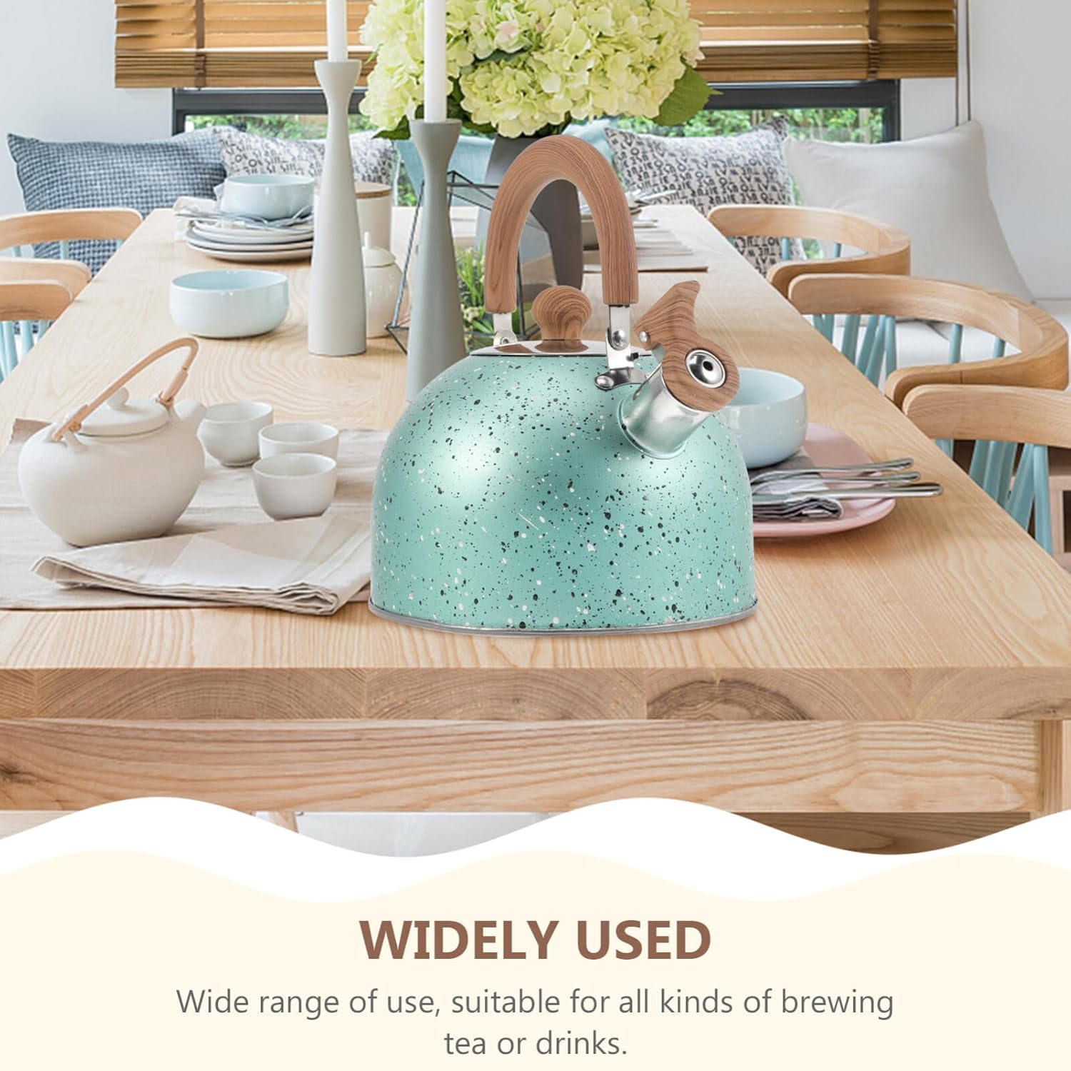 Hemoton Whistling Coffee Kettle