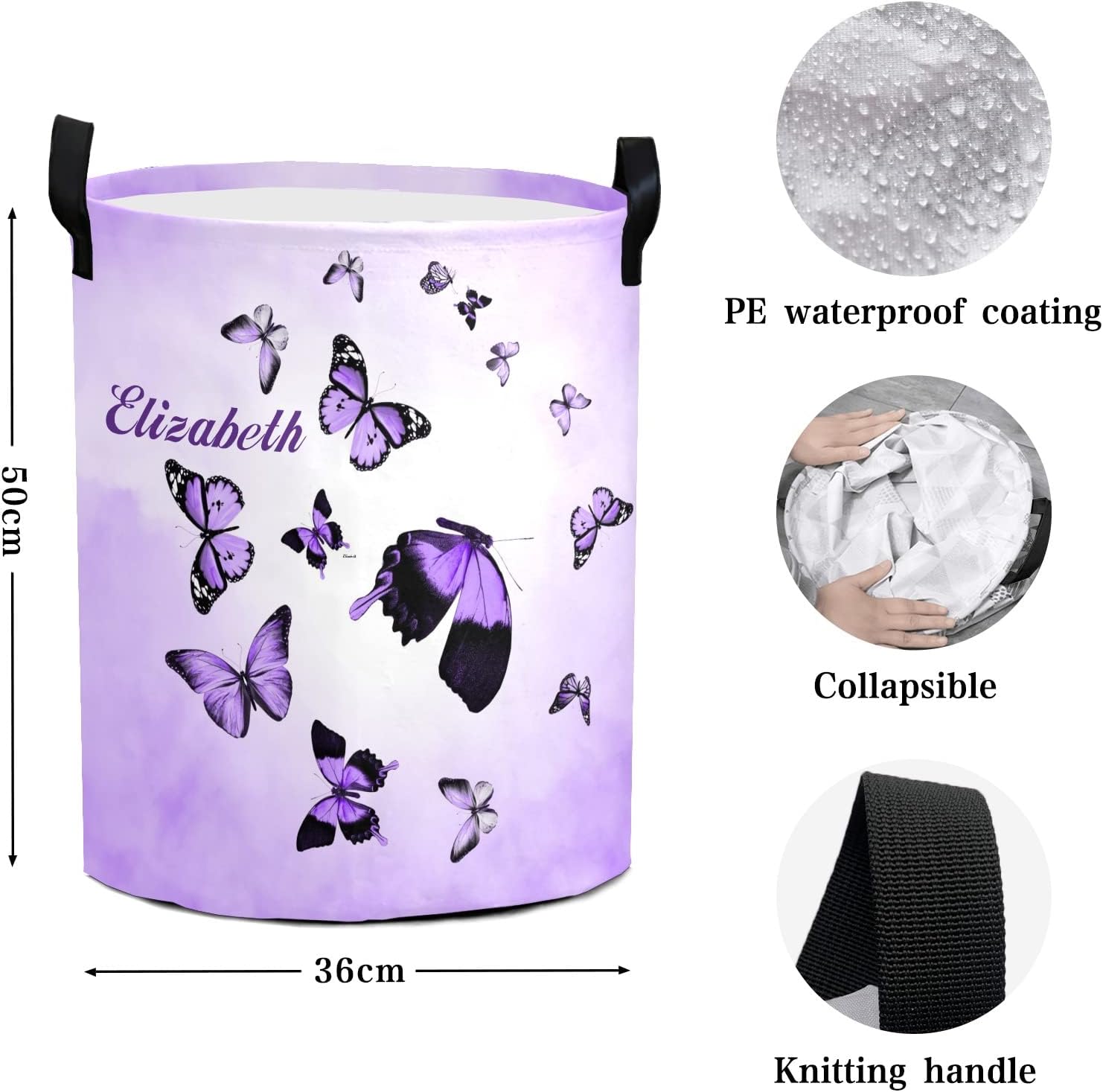 Color Sky Butterflies Personalized