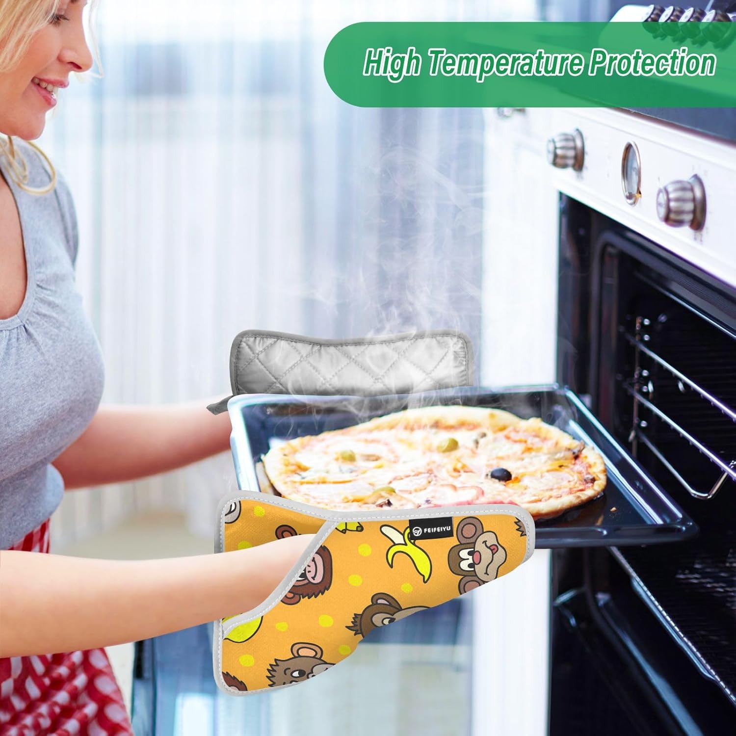 Cute Potholders for Cooking with Monkeys