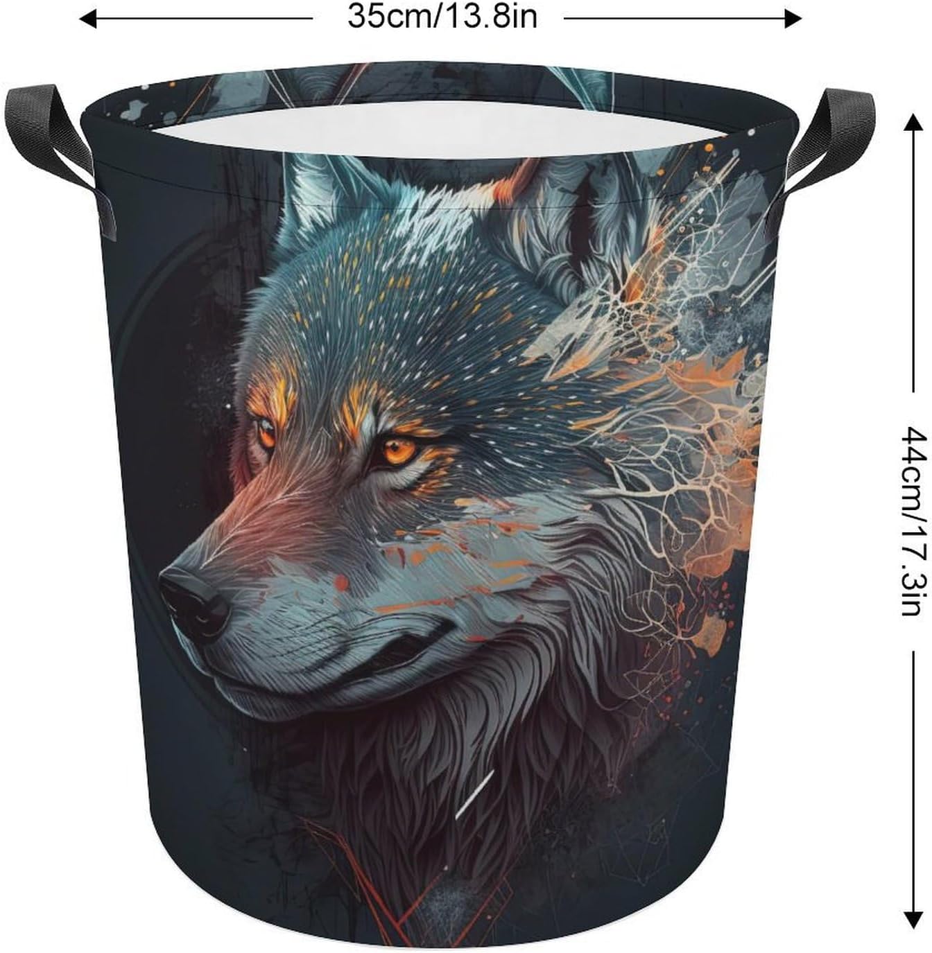 Durable Animal Collapsible Laundry Basket