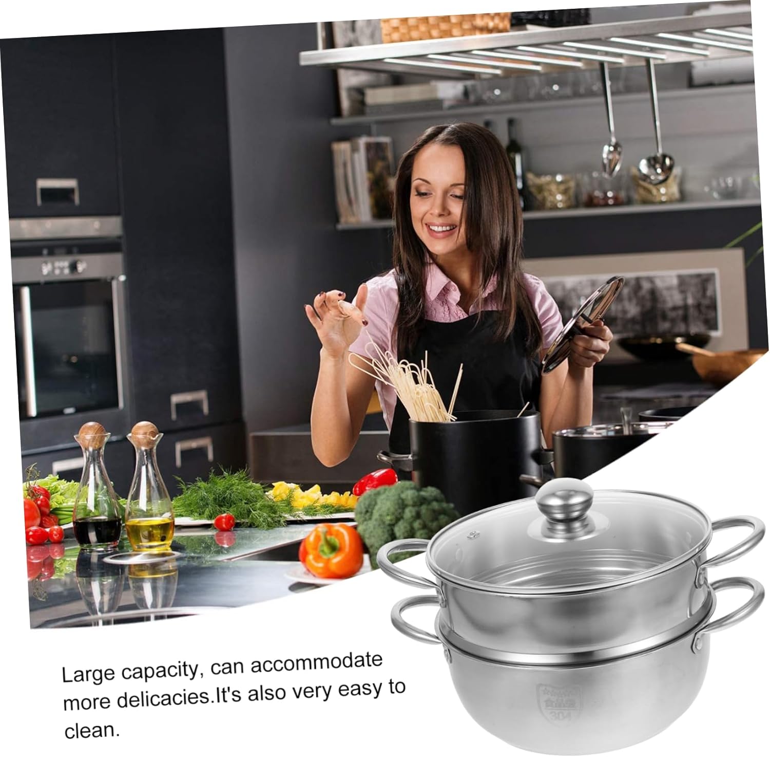 Stainless Steel Manual Steam Pot