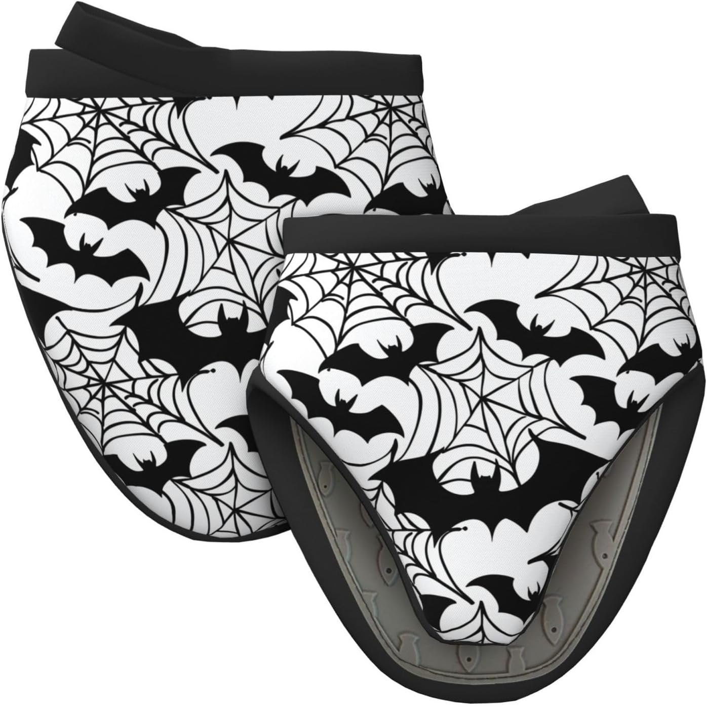 Bat Oven Mitts Set of 2 Halloween Treat