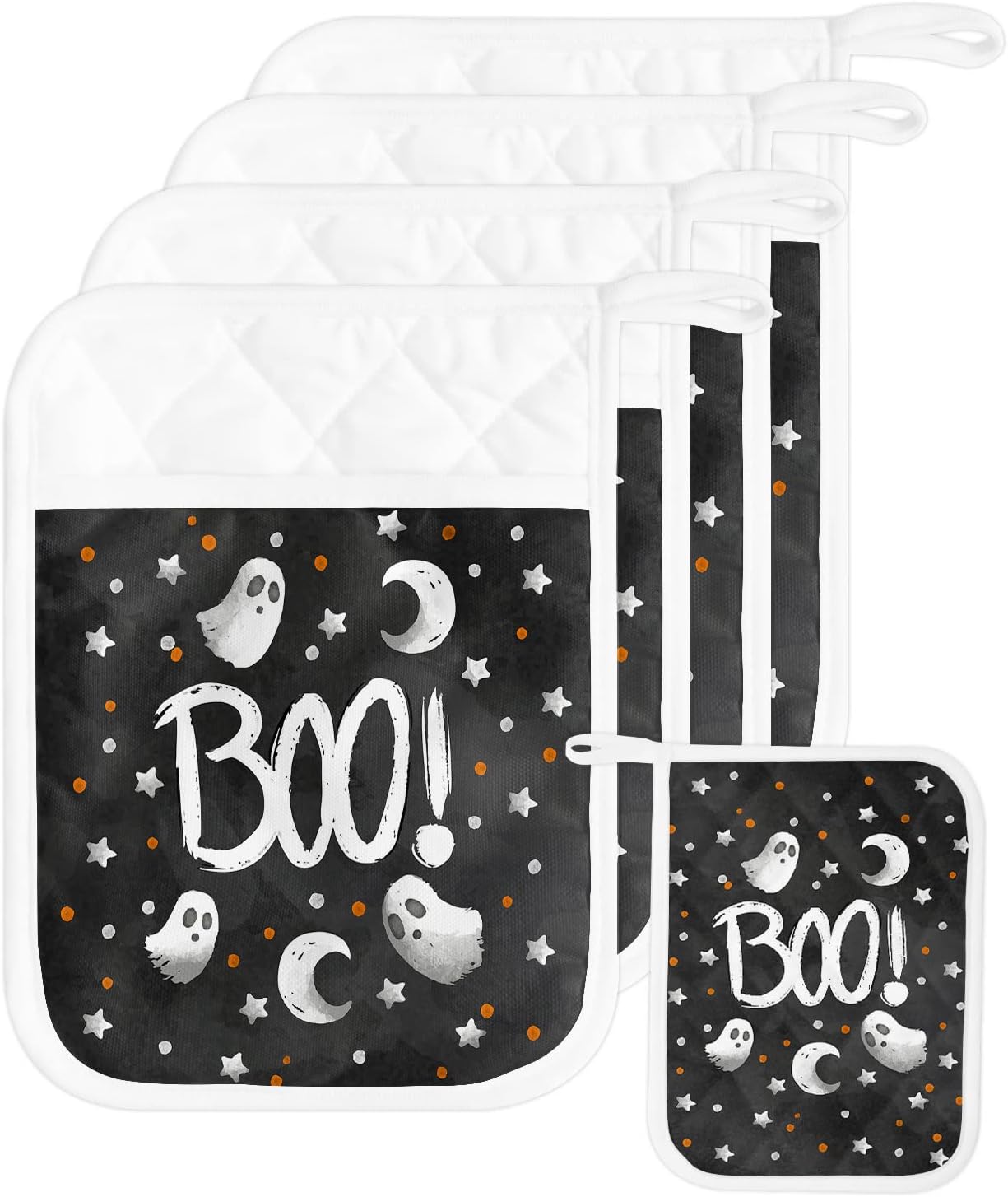 5 Spooky Halloween Pot Holders