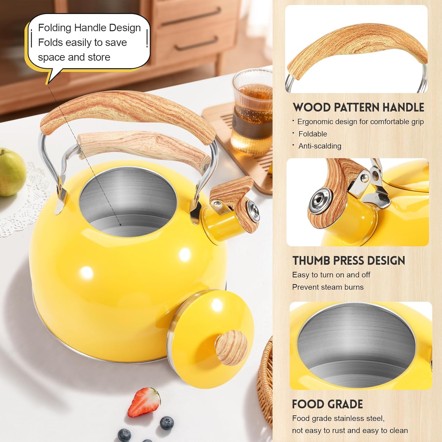 GGC Whistling Tea Kettle