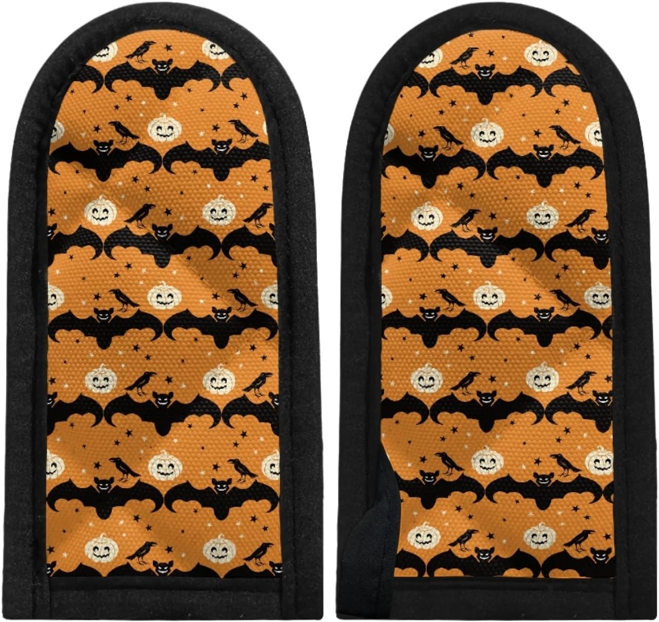 Horsset Halloween Ghost Print Cast Iron Skillet Handle Cover