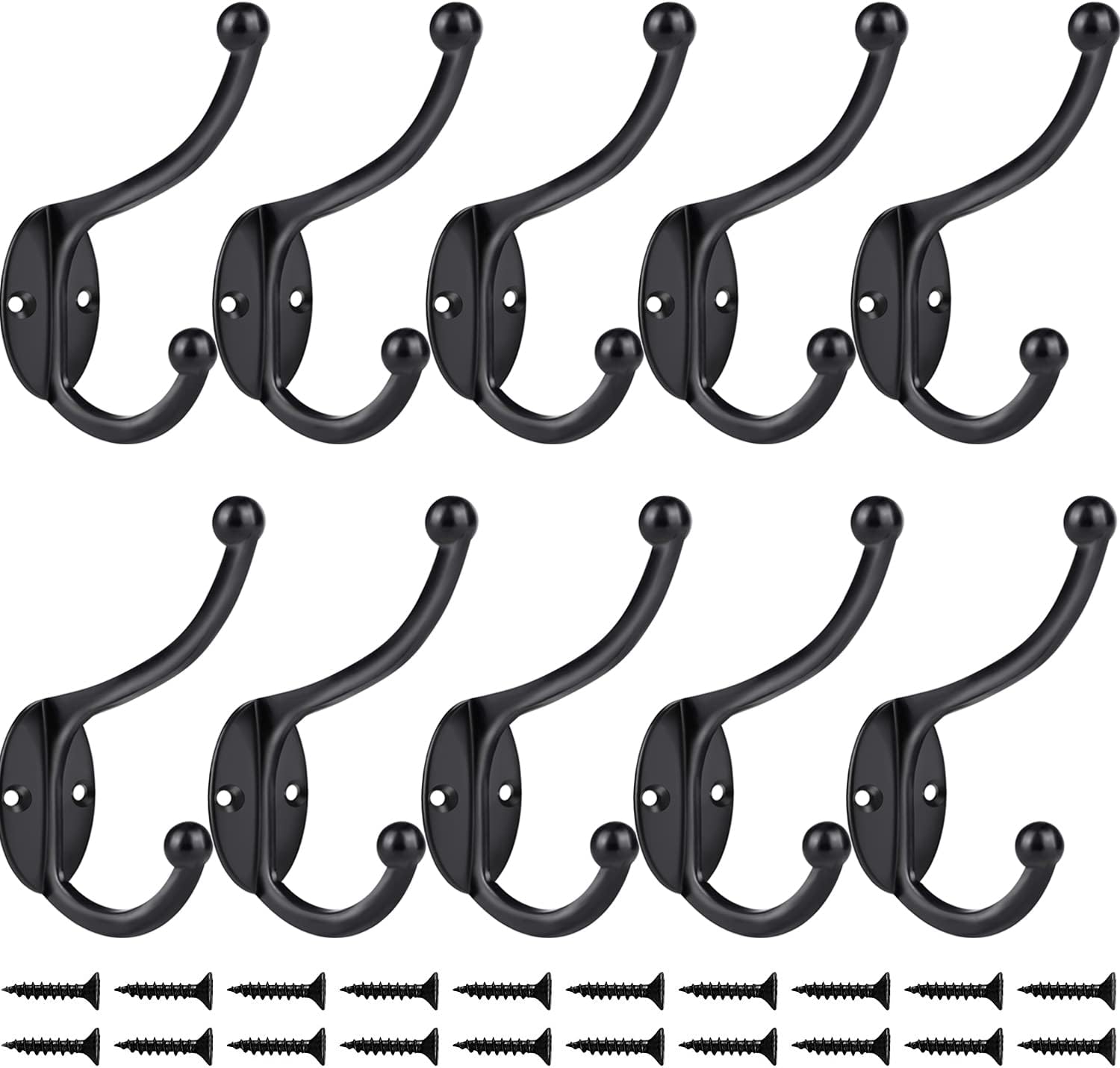 ZYU Wall Hooks 10Pcs