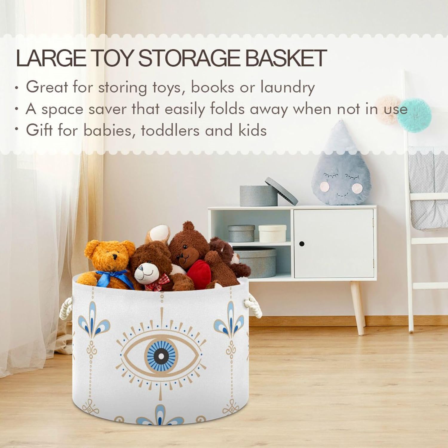 Cotton Rope Storage Bin for Babies