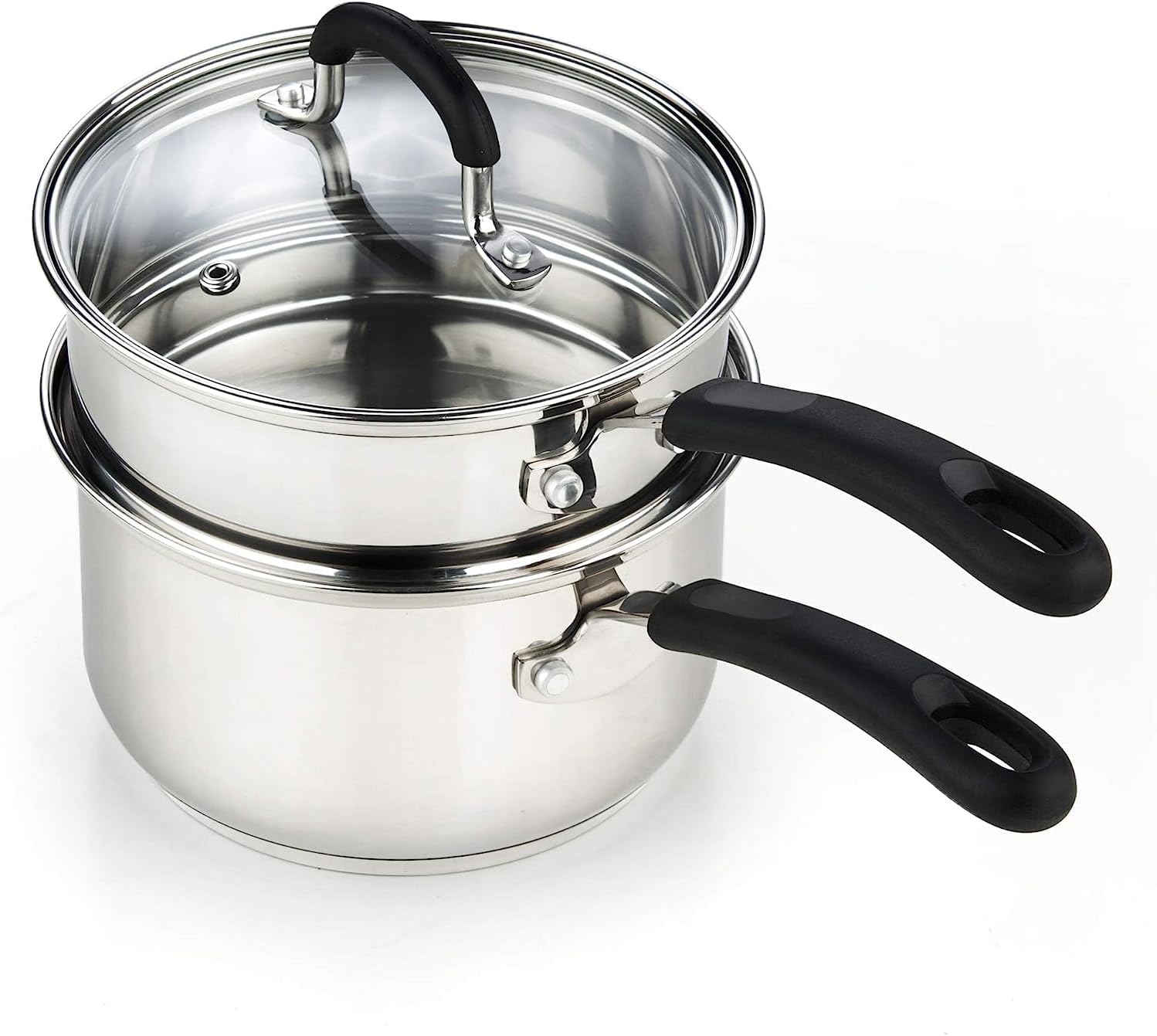 2-Quart Long Handle Double Boiler
