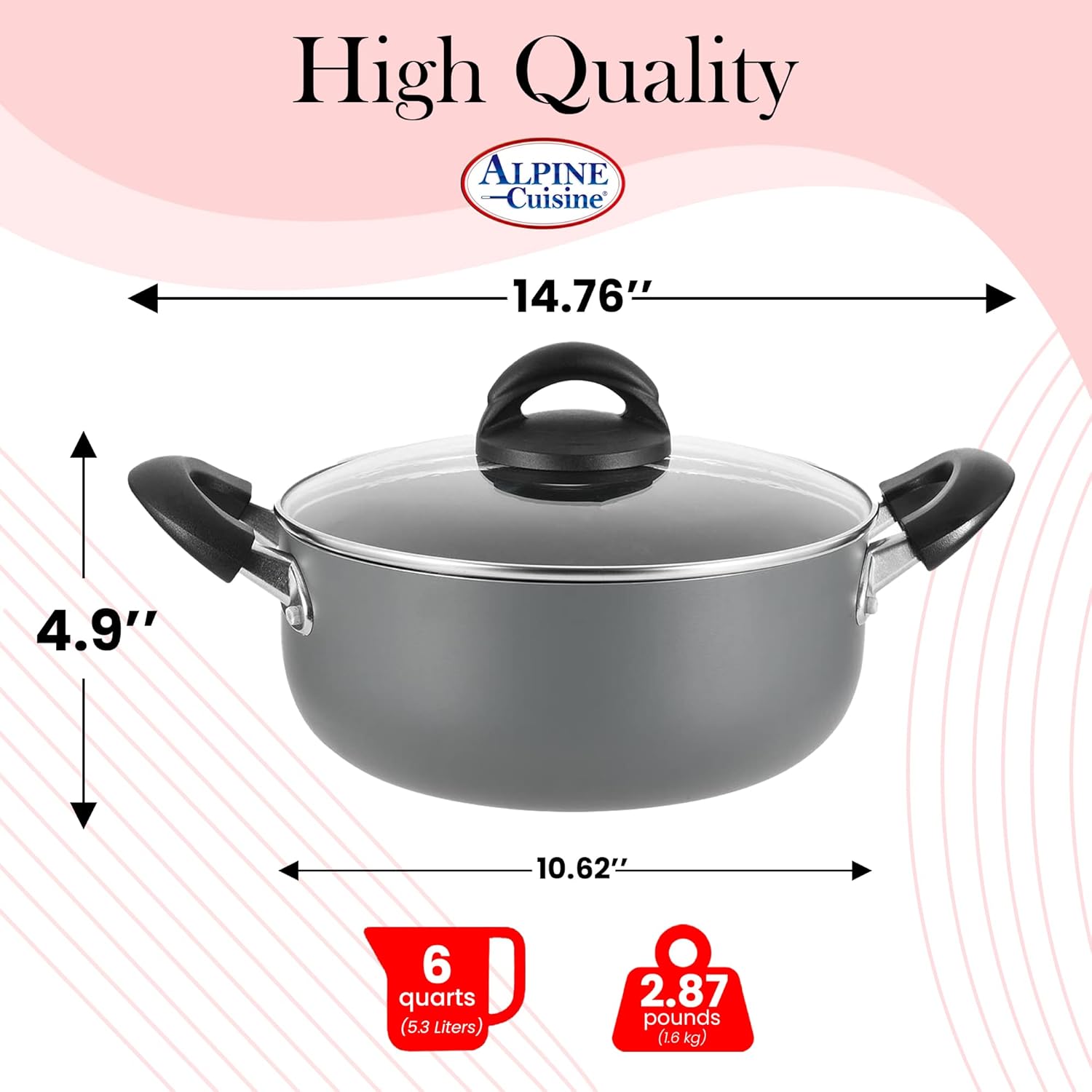 6 Qt Dutch Oven Bakelite