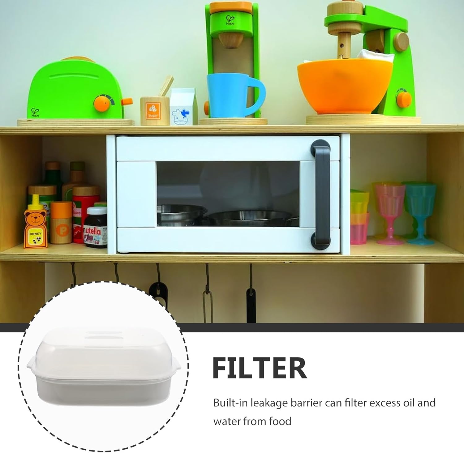 DOITOOL 1pc Microwave Steamer for Steamed Buns 1