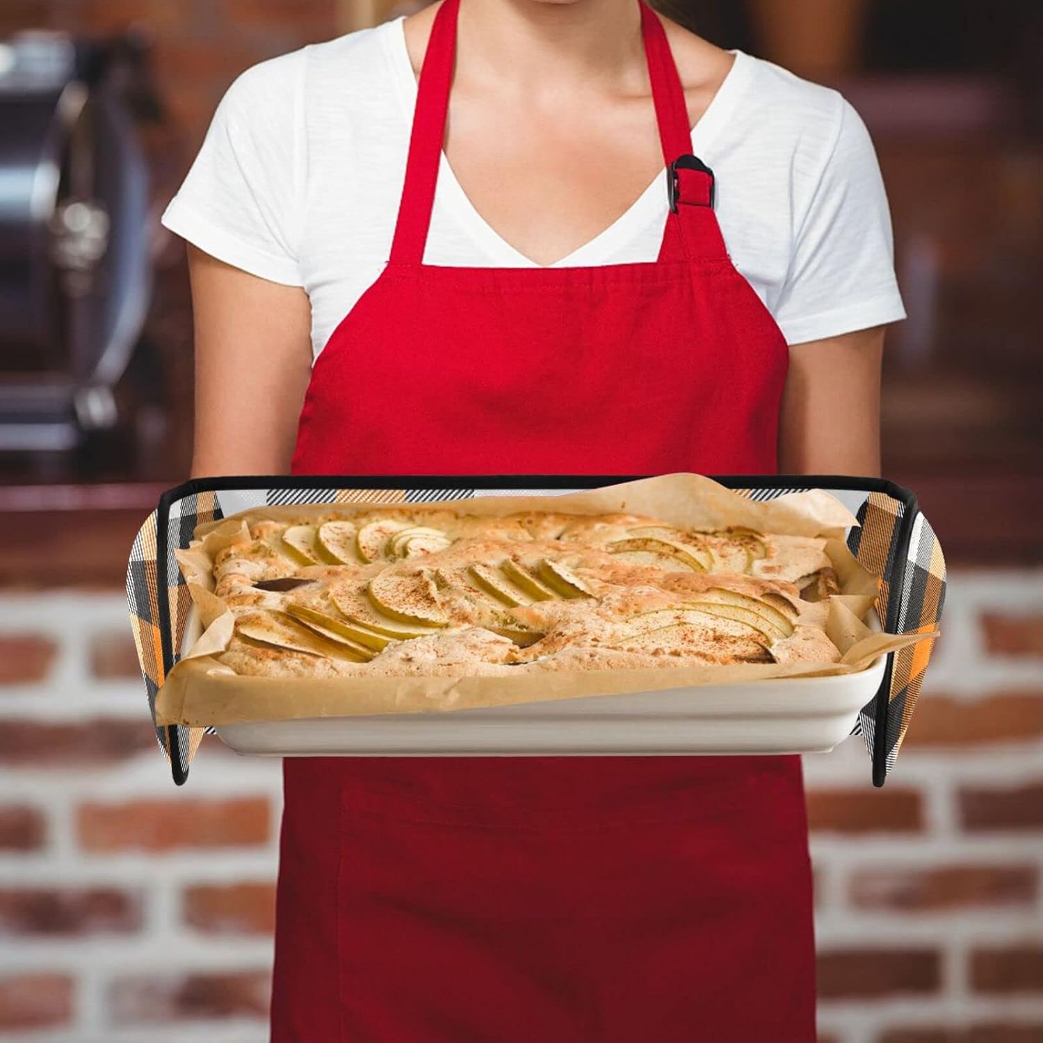 Halloween Spooktacular Oven Mitts Heat-Resistant Durable Pockets